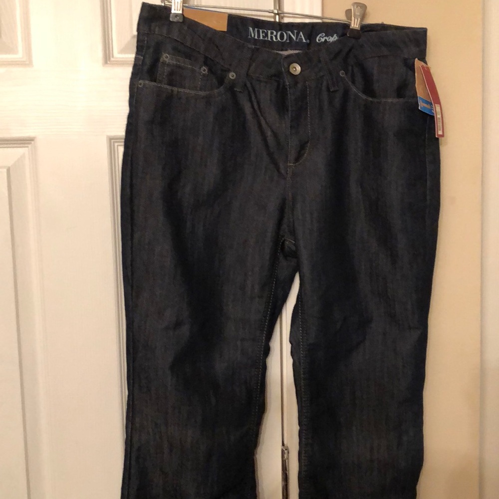 Crop Jeans Relaxed Hips size 12R
